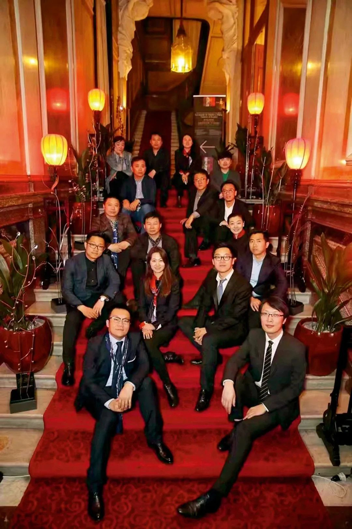 ▲ 韩美林全球巡展“美林的世界在巴黎”开幕前夕