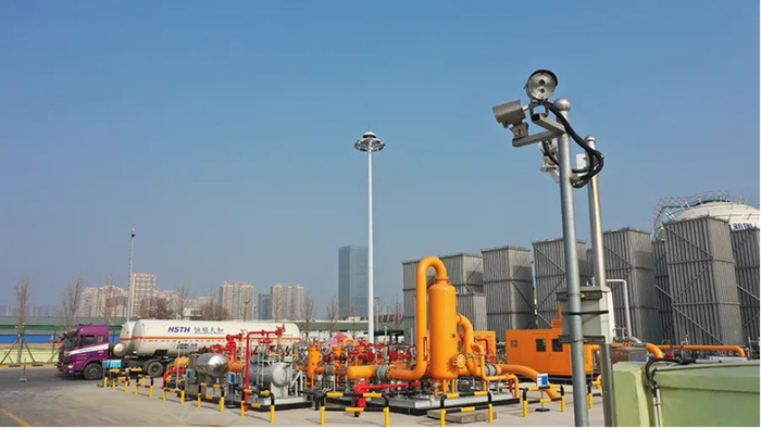 ▲加装了智能物联设备的天然气厂站