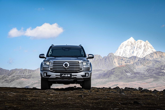山海炮车身采用宽体豪华设计。 长城汽车供图 华龙网发