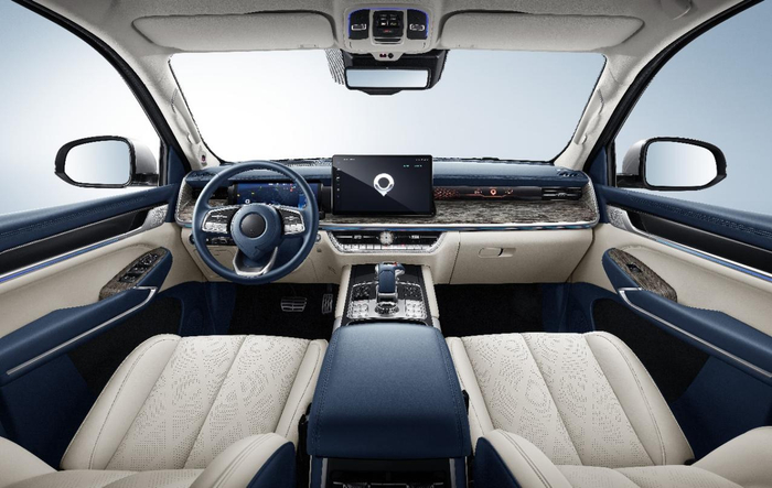 山海炮高级豪华商务座舱。 长城汽车供图 华龙网发