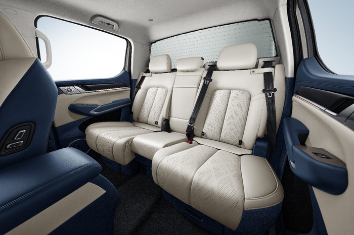 山海炮豪华后排。 长城汽车供图 华龙网发