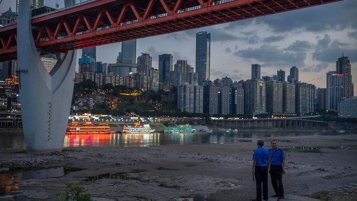 图说：四川电荒&nbsp;&nbsp;来源：纽约时报