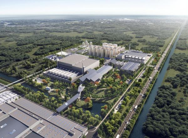 上海生物能源再利用项目（三期）效果图