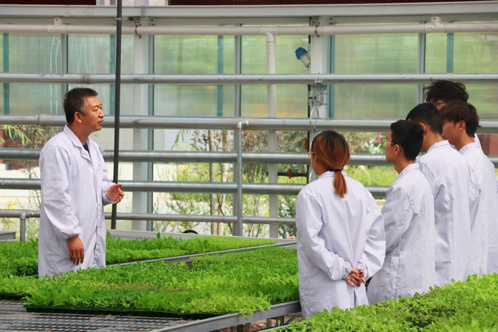 培黎职业学院现代化农业专业授课现场。张掖市教育局供图（资料图片）