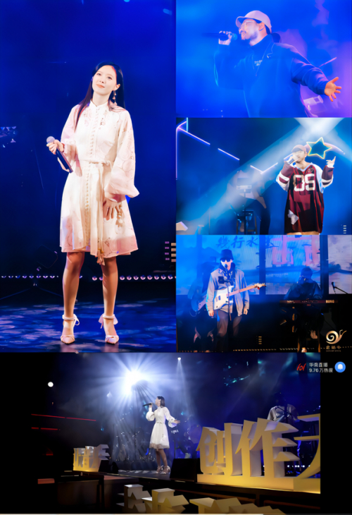 　　现场演绎参赛作品