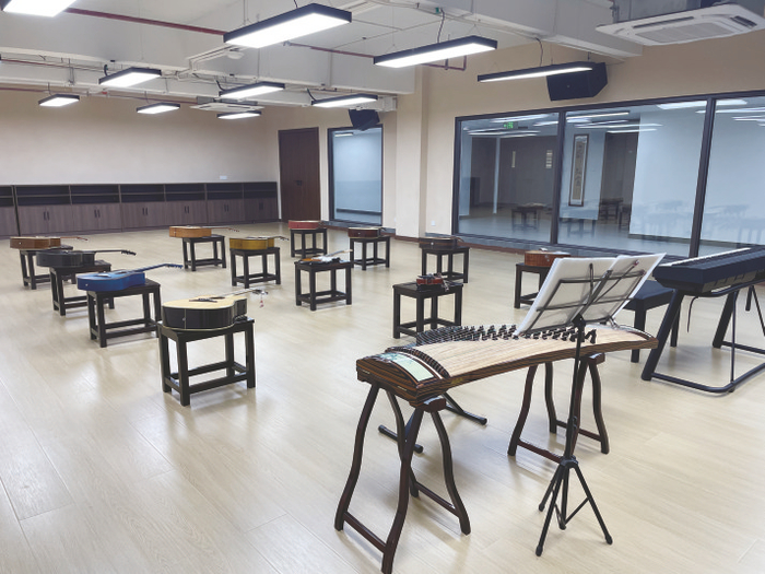     ▶宽敞明亮的音乐厅