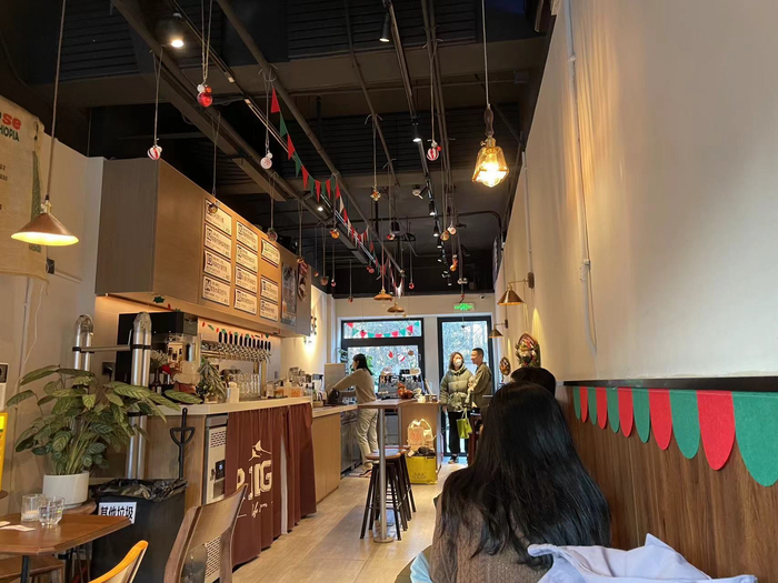 开在北京朝阳区的使馆区附近的日咖夜酒店RIDGE 图片来源：每经记者 杨昕怡 摄