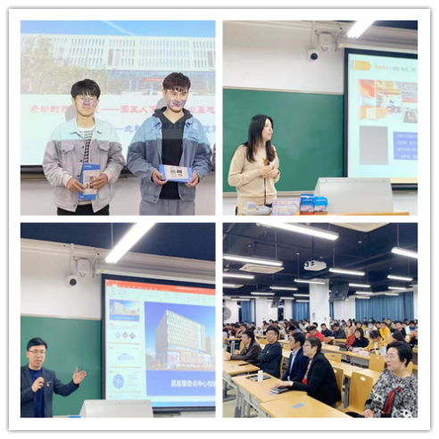 　　▲走进高校交流活动