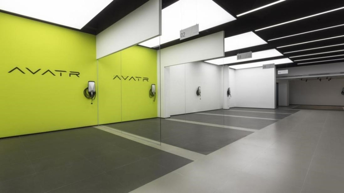 阿维塔定制化高压快充站。 阿维塔科技供图 华龙网发