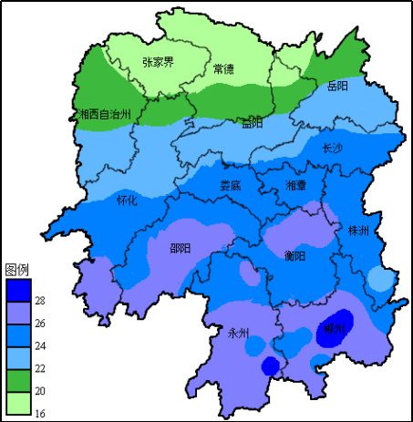 图为1月23日至2月23日雨（雪）日数分布图