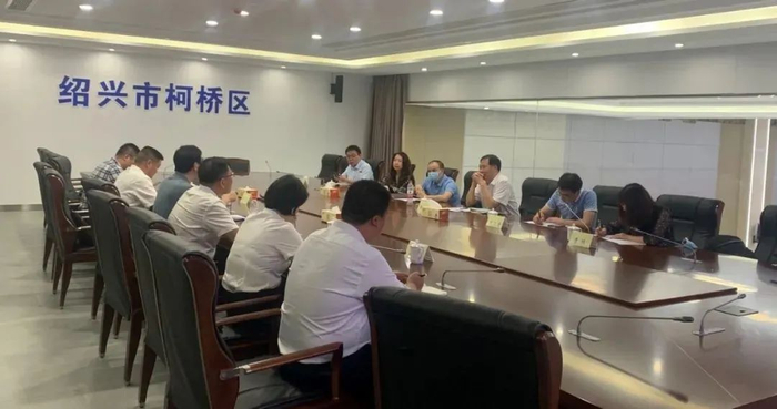 　　住建部领导到柯桥区调研