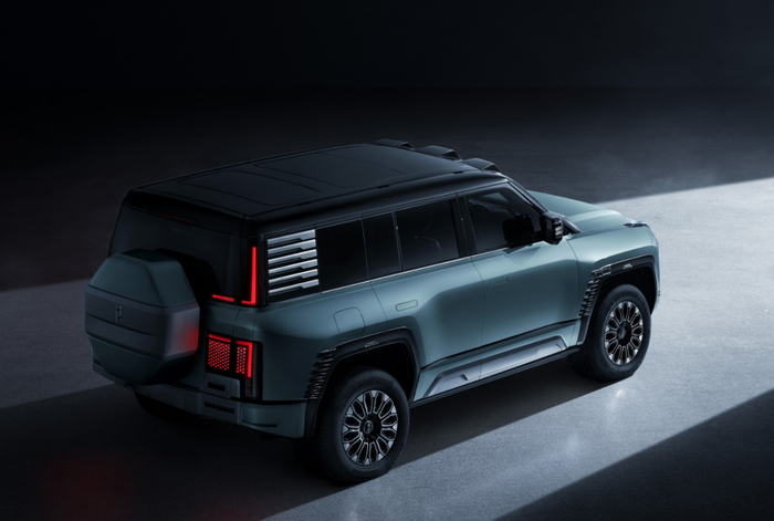 仰望U8侧面造型。 仰望品牌供图 华龙网发