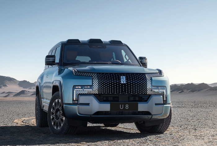 仰望U8外观设计。 仰望品牌供图 华龙网发