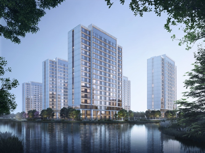 西岑社区25-02、25-05地块动迁安置房项目效果图