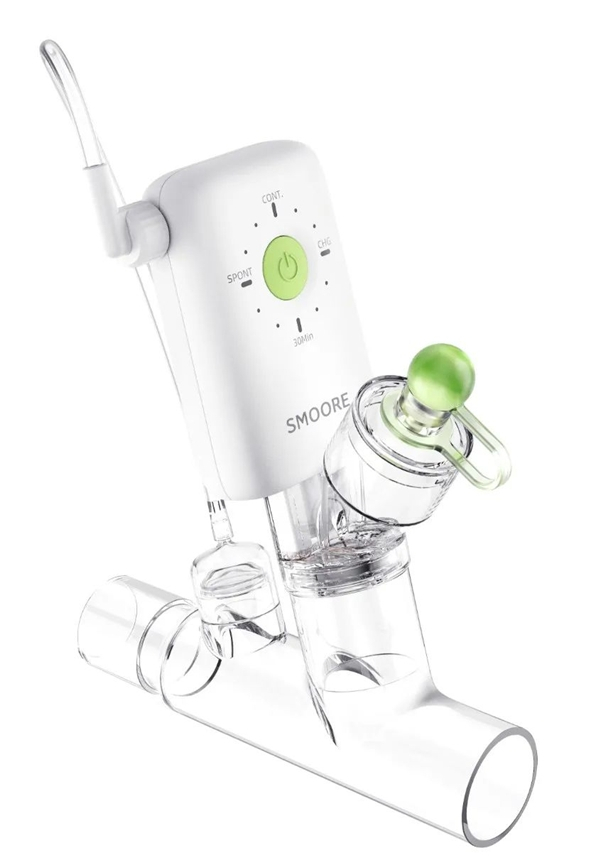 　　思摩尔“呼吸机联合用网式雾化器系统”