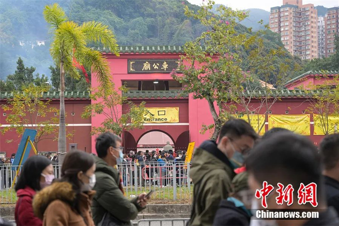 图为沙田车公庙。陈永诺 摄 