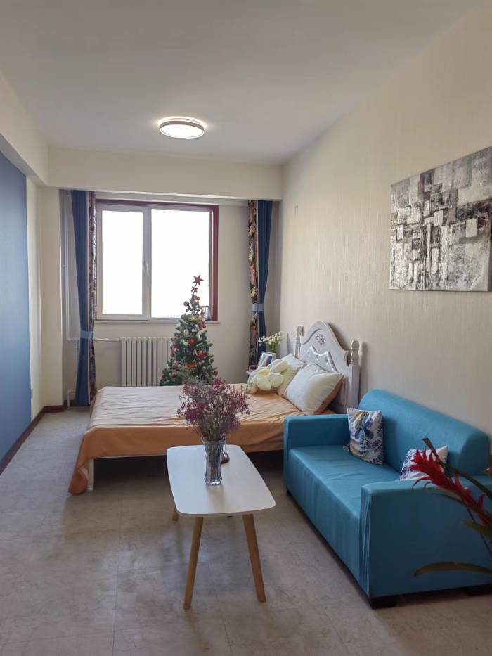 长租房样板间。 于丽丽/摄