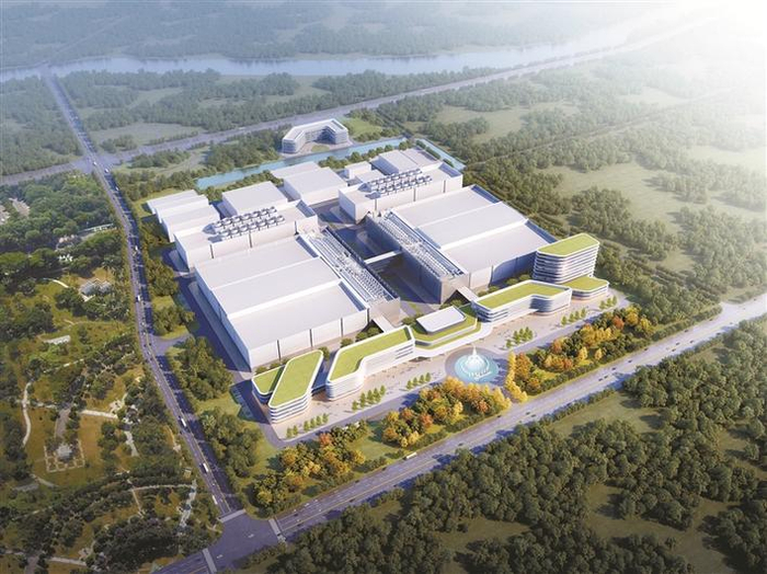 华润微电子项目效果图