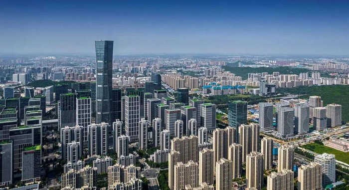 ▲汉峪金谷实景图