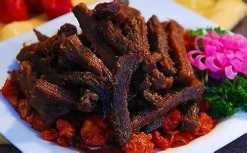 　　文昌锦山牛肉干。资料图