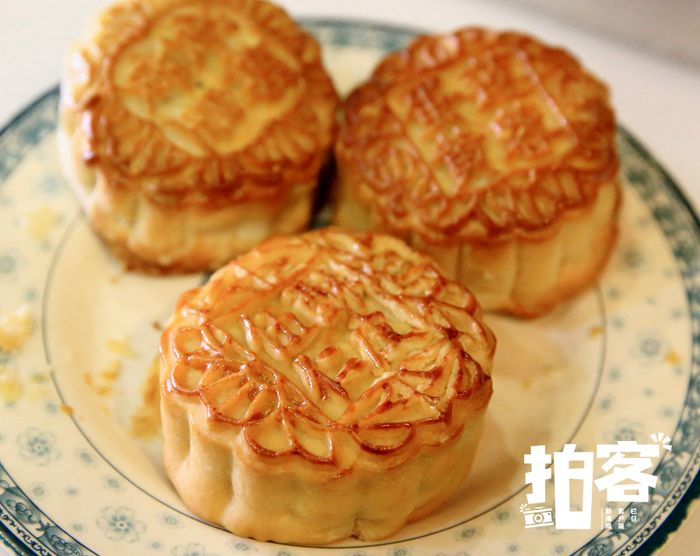 酥皮是琼式月饼的最大特色。新海南客户端、南海网客户端拍客专栏摄影师 羚羊 摄