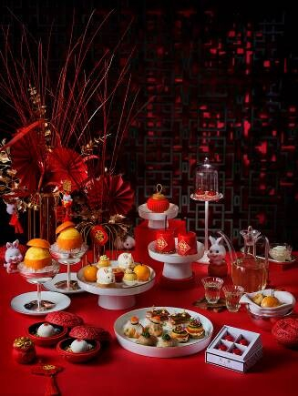 　　北京瑰丽酒店怡庭大堂吧飨迎新春下午茶