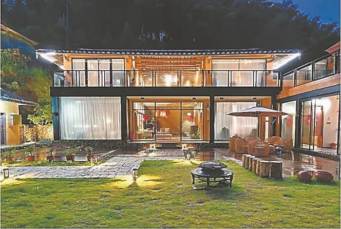 那寨溪居庭院（资料图片）