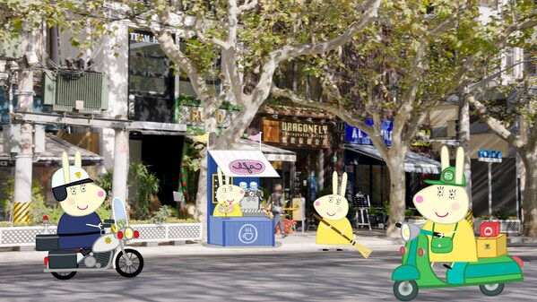 　　《谢谢你兔小姐》短片剧照