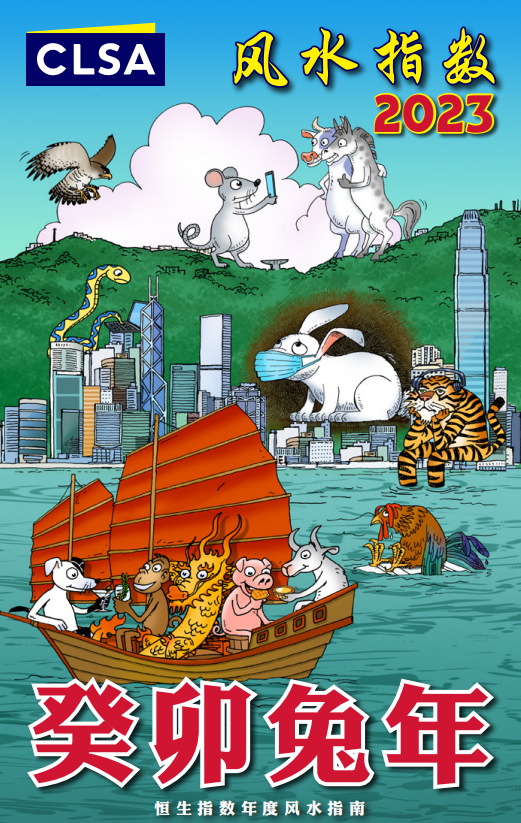 ▲中信里昂证券2023年《恒生指数年度风水指南》