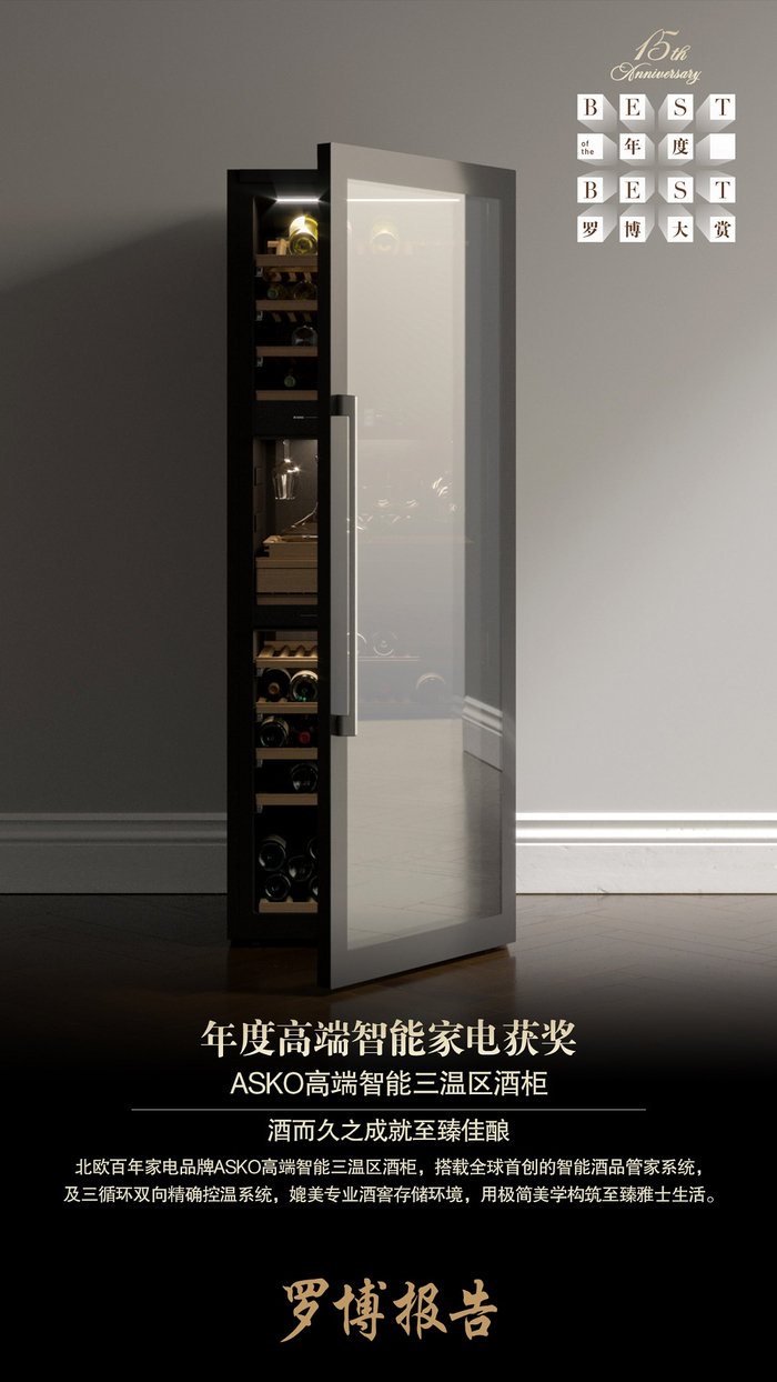 　　【罗博大赏：ASKO年度高端智能家电获奖】