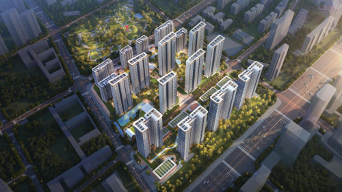 　　泥窟石村安商房效果图