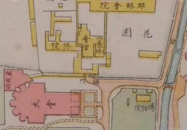 博物院方位图（图源：公众号“思原编译馆”）