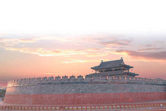     西昌的古城一景