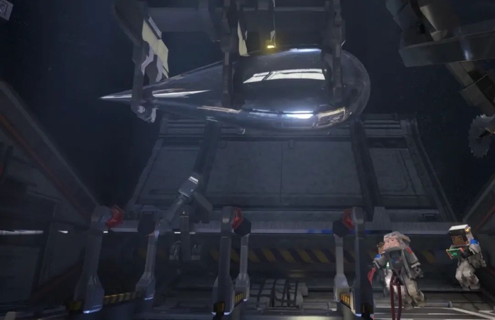 人类在检测三体舰队的“先头部队”——飞行器水滴。图源：《我的三体：章北海传》