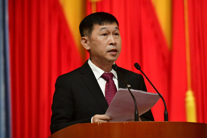 符永岸委员发言。记者 陈卫东摄