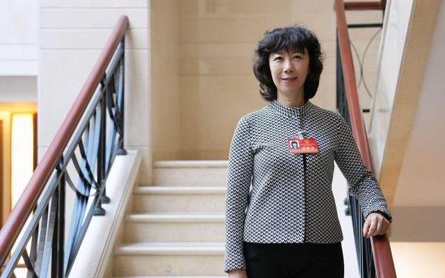 北京市人大代表、北京市科协党组书记沈洁。新京报记者 陶冉 摄