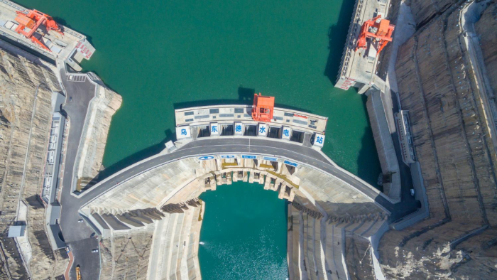 ▲乌东德水电站工程摄影：许健