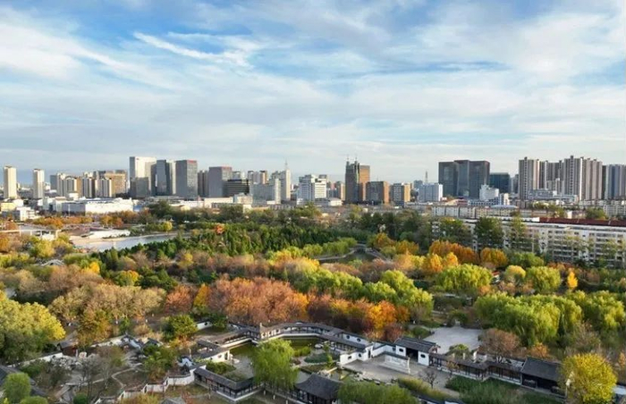廊坊市城市公园景色宜人。郭京泉摄