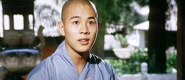 ▲《少林寺》中的李连杰。