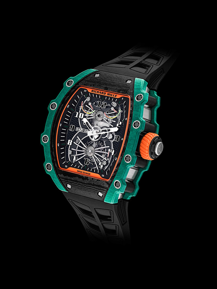 　　RM 21-02 Aerodyne陀飞轮腕表