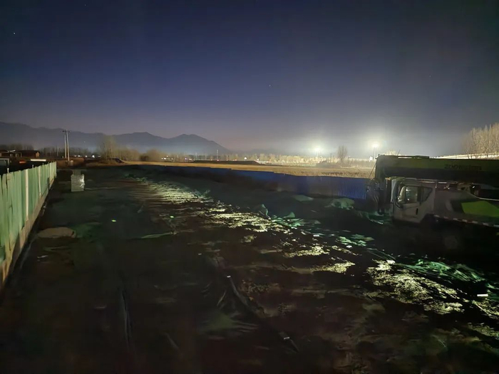 国誉燕园位于昌平的建设现场 每经记者 王佳飞 摄