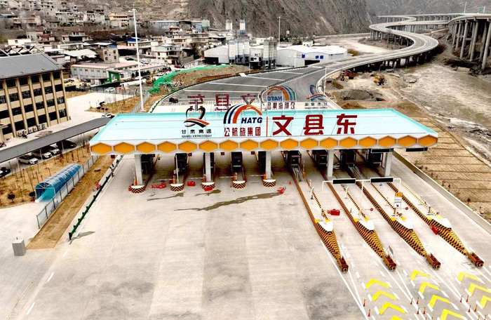 已通车的区间段。受访者供图