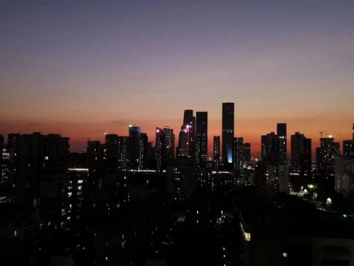 深圳楼市。 梁宝欣/摄