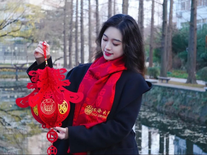 同济大学为留校学生准备了新春大礼包