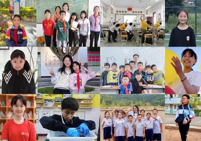 　　参与书信活动的美丽中国师生