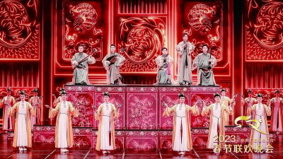 央视春晚彩排剧照。 中央广播电视总台供图