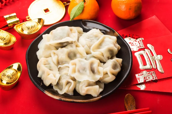 ▲春节吃饺子。（图片来源：图虫创意）