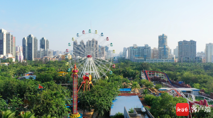 白沙门公园。海口市美兰区旅文局供图