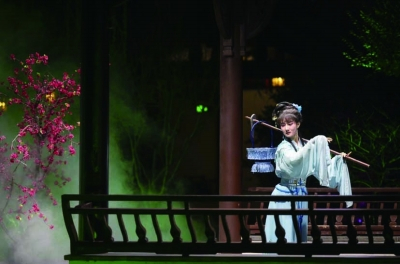 “金陵寻梦·夜瞻园”剧照。 主办方供图