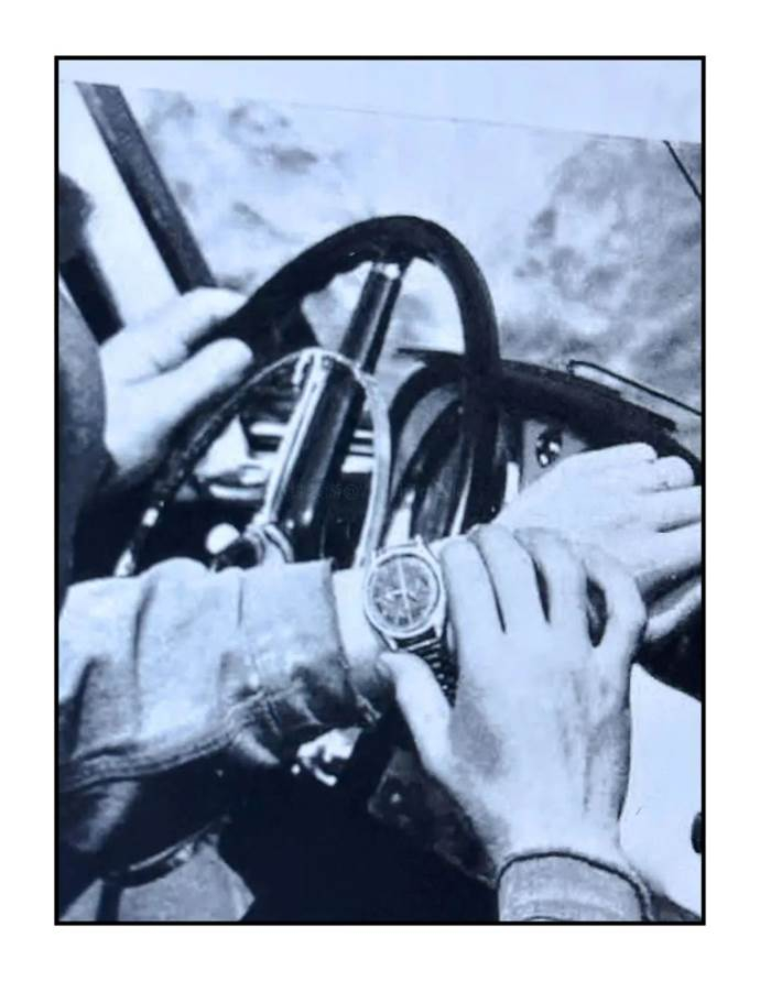 　　▲欧米茄超霸诞生之初，为赛车计时